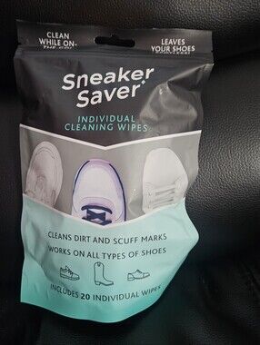 Sneaker Saver Individual Cleaning Wipes 20 Ct